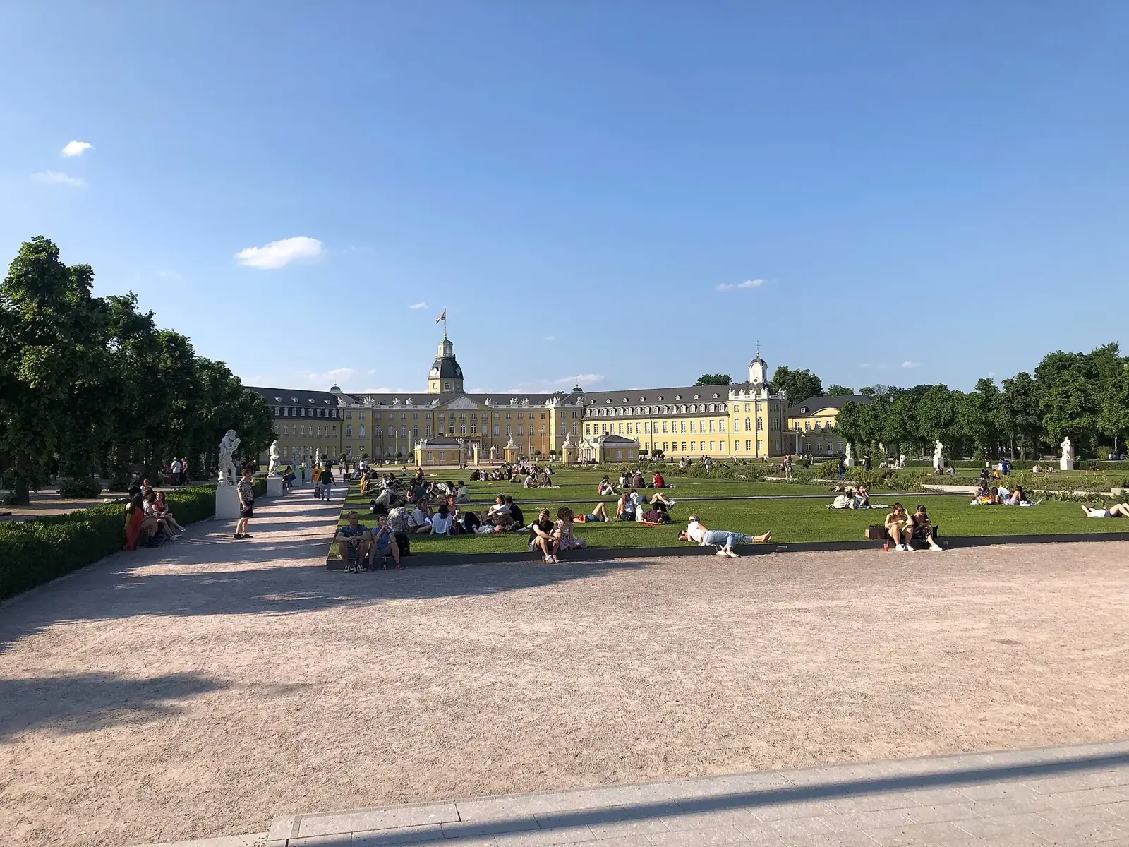 Stadtansicht von Karlsruhe