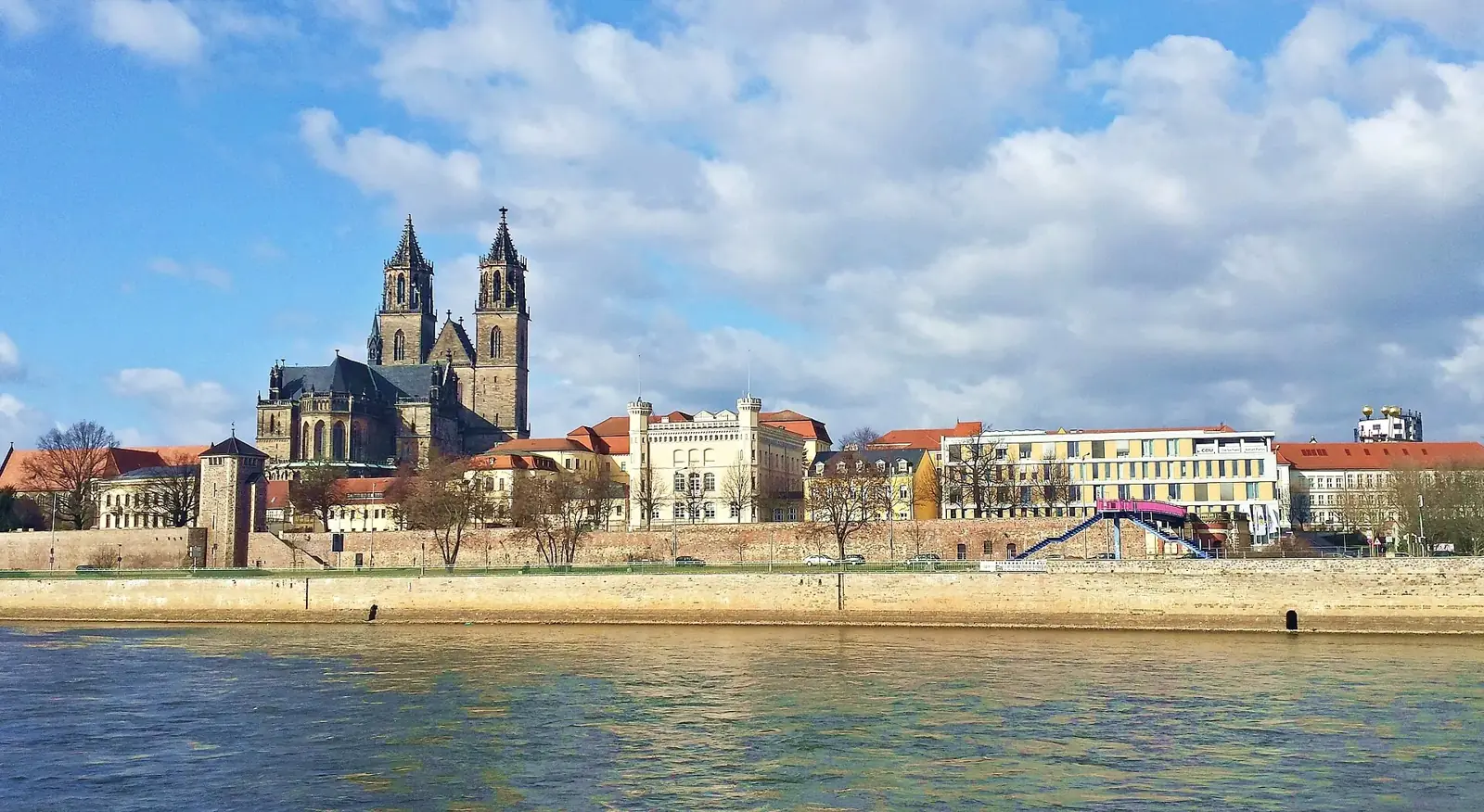 Stadtansicht von Magdeburg